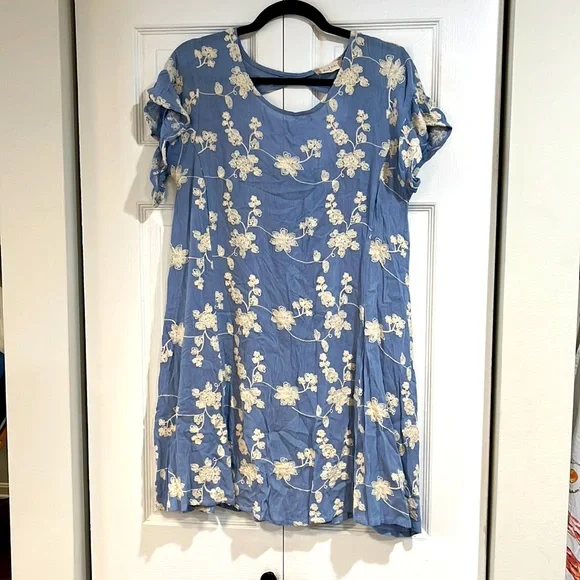 Altar'd State | Dresses | Blue And Cream Knit Detailed Dress | Poshmark Altar'd State | Dresses | Blue And Cream Knit Detailed Dress | Poshmark